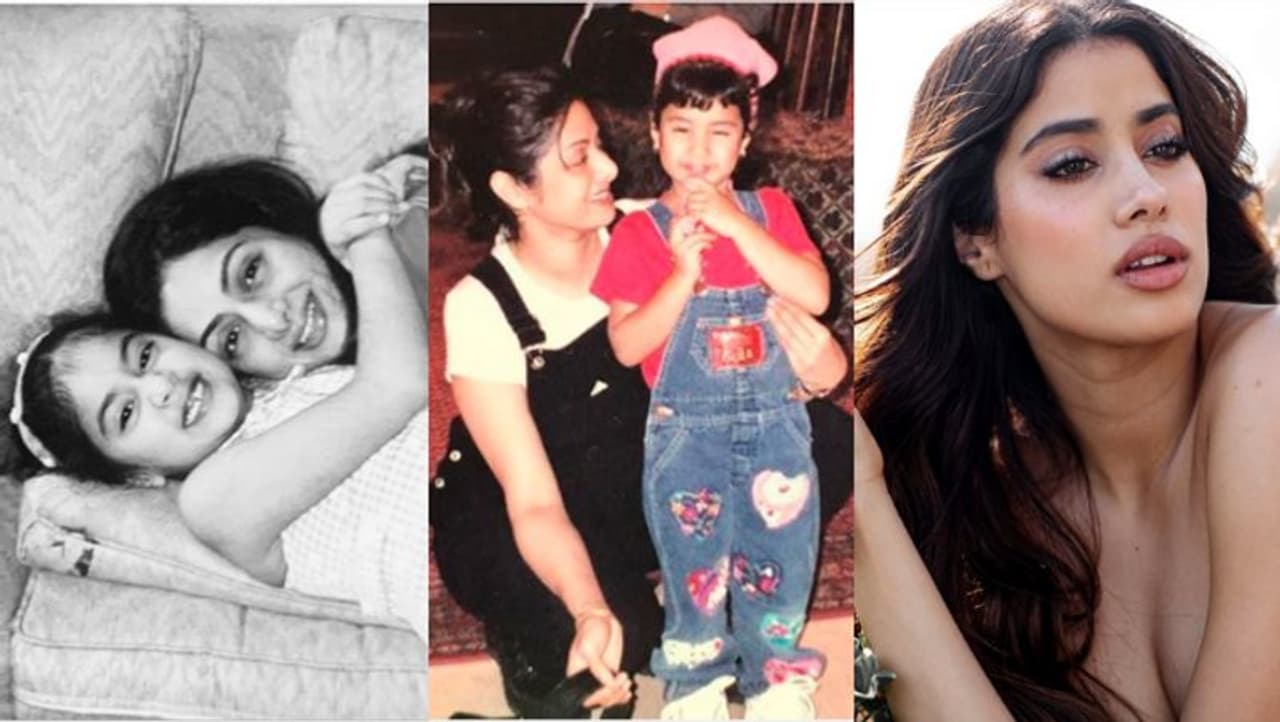 Janhvi Kapoor Rare Unseen Childhood Photo Janhvi Kapoor Rare Unseen Childhood Photo