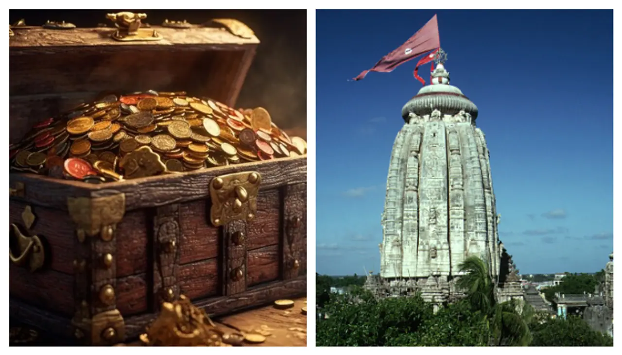 পুরীর জগন্নাথ মন্দিরের রত্নভাণ্ডার পুরীর জগন্নাথ মন্দিরের রত্নভাণ্ডার