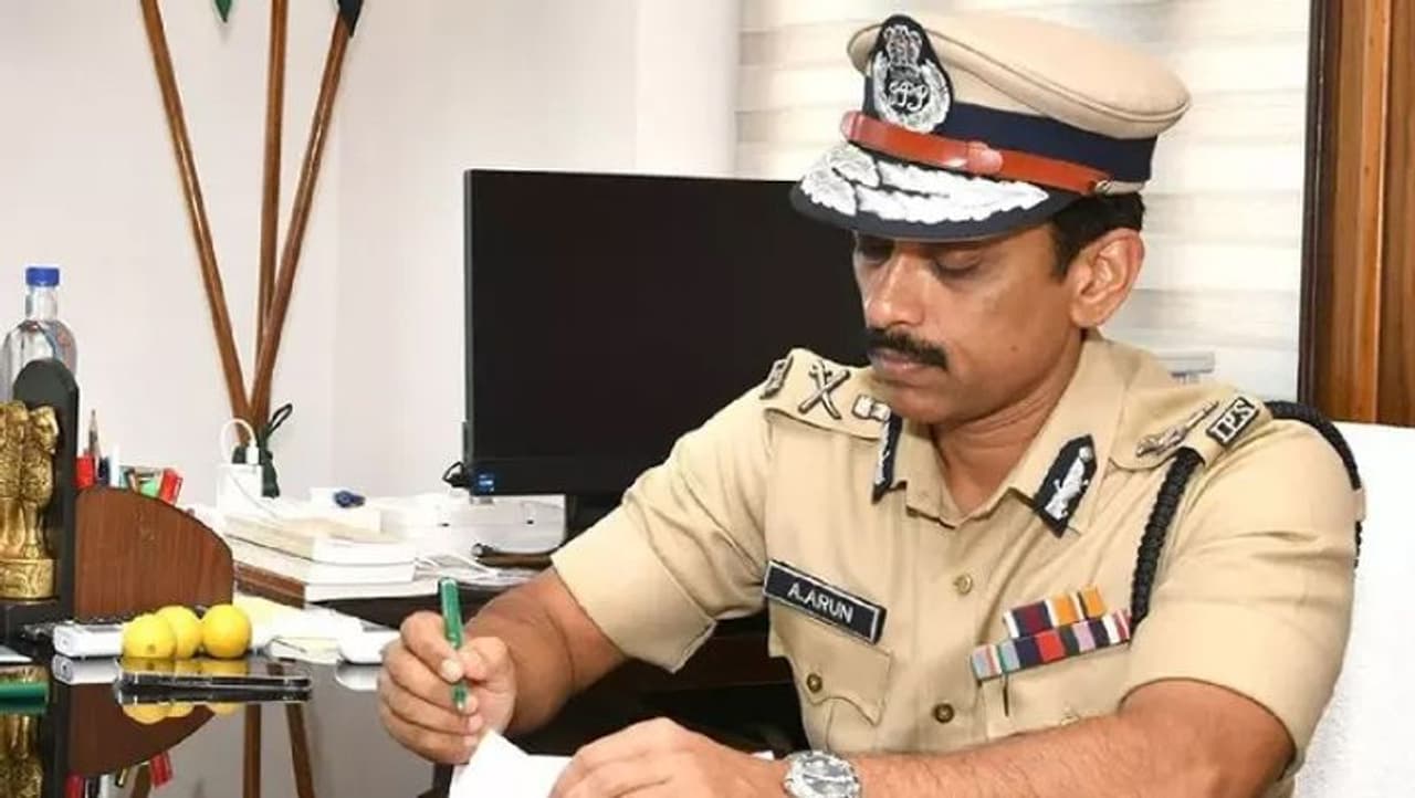 chennai commissioner arun