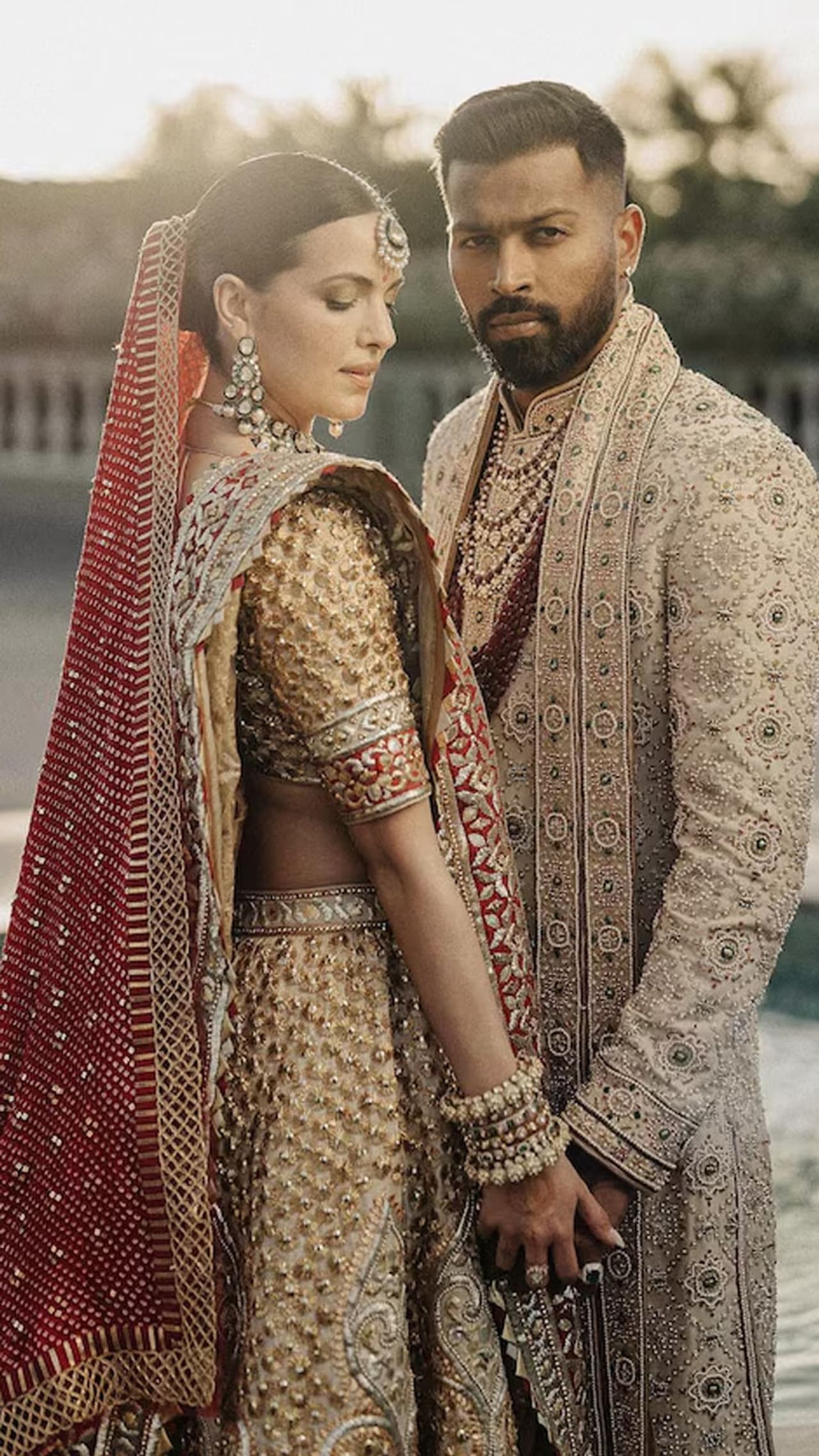 Hardik Pandya and Natasa Stankovic
