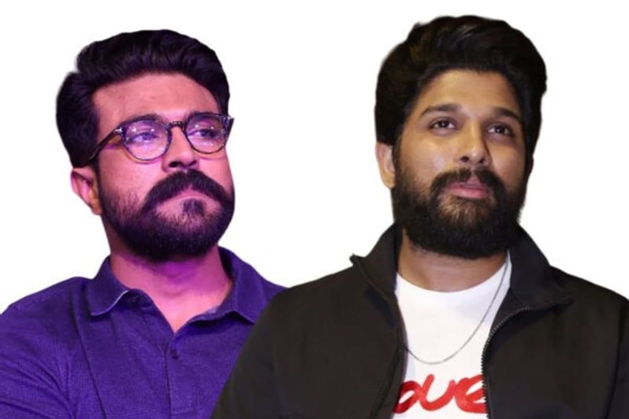 Ram Charan and Allu Arjun