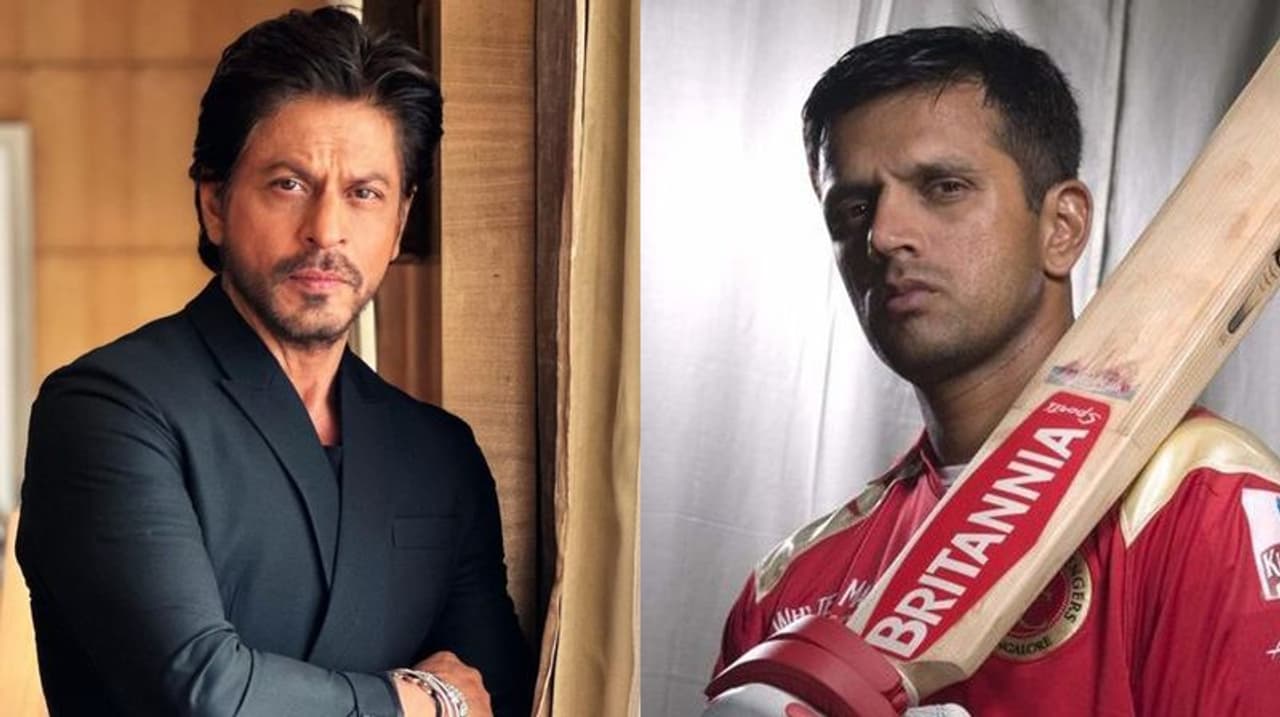Shah Rukh Khan , Rahul Dravid