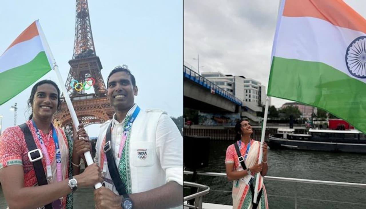 PV Sindhu at Paris Olympics 2024 PV Sindhu at Paris Olympics 2024