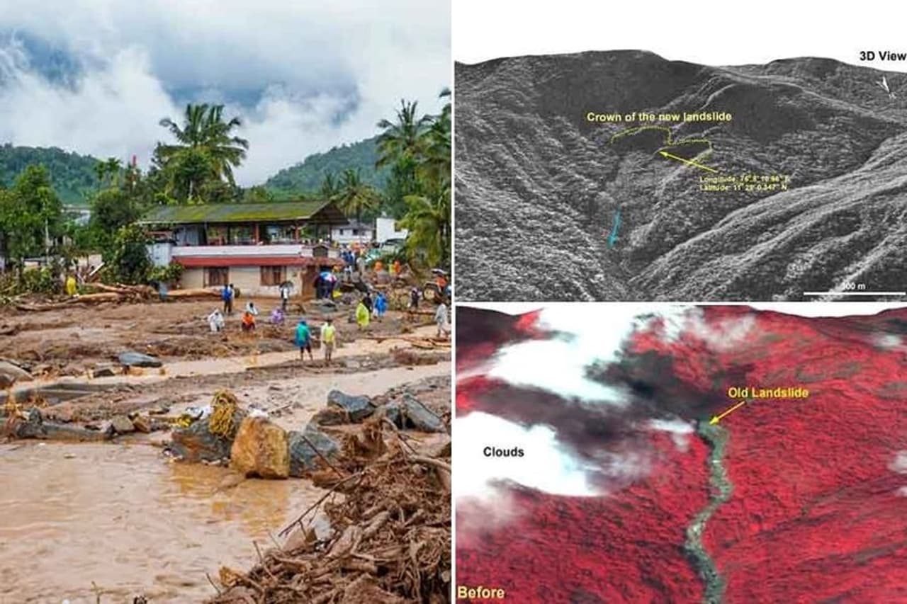 ISRO,Wayanad Landslide,Kerala Landslide