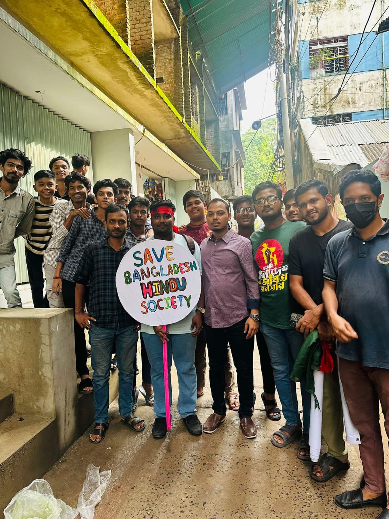 বাংলাদেশে হিন্দুদের বিক্ষোভ বাংলাদেশে হিন্দুদের বিক্ষোভ