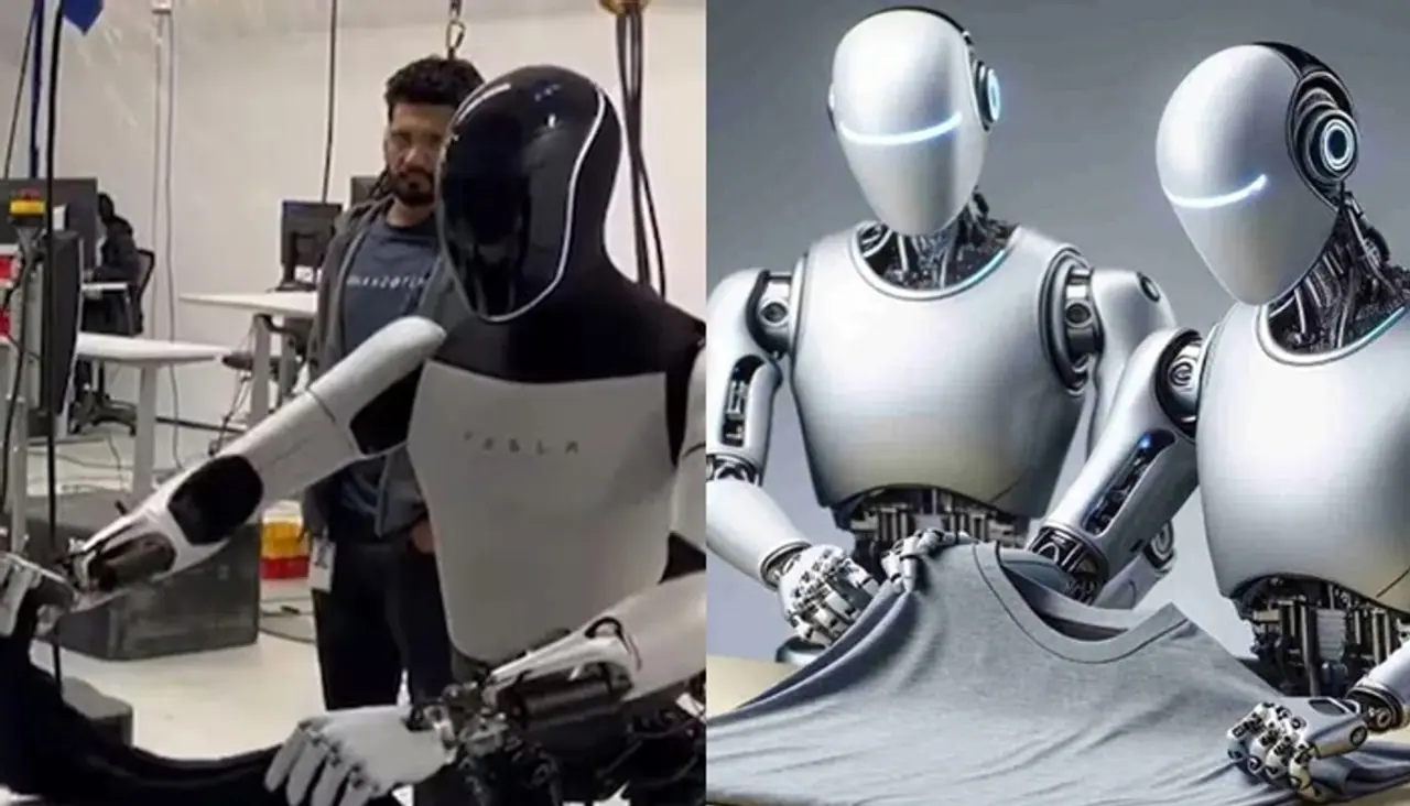 அறுவை சிகிச்சை செய்யும் ஆப்டிமஸ் ரோபோ அறுவை சிகிச்சை செய்யும் ஆப்டிமஸ் ரோபோ