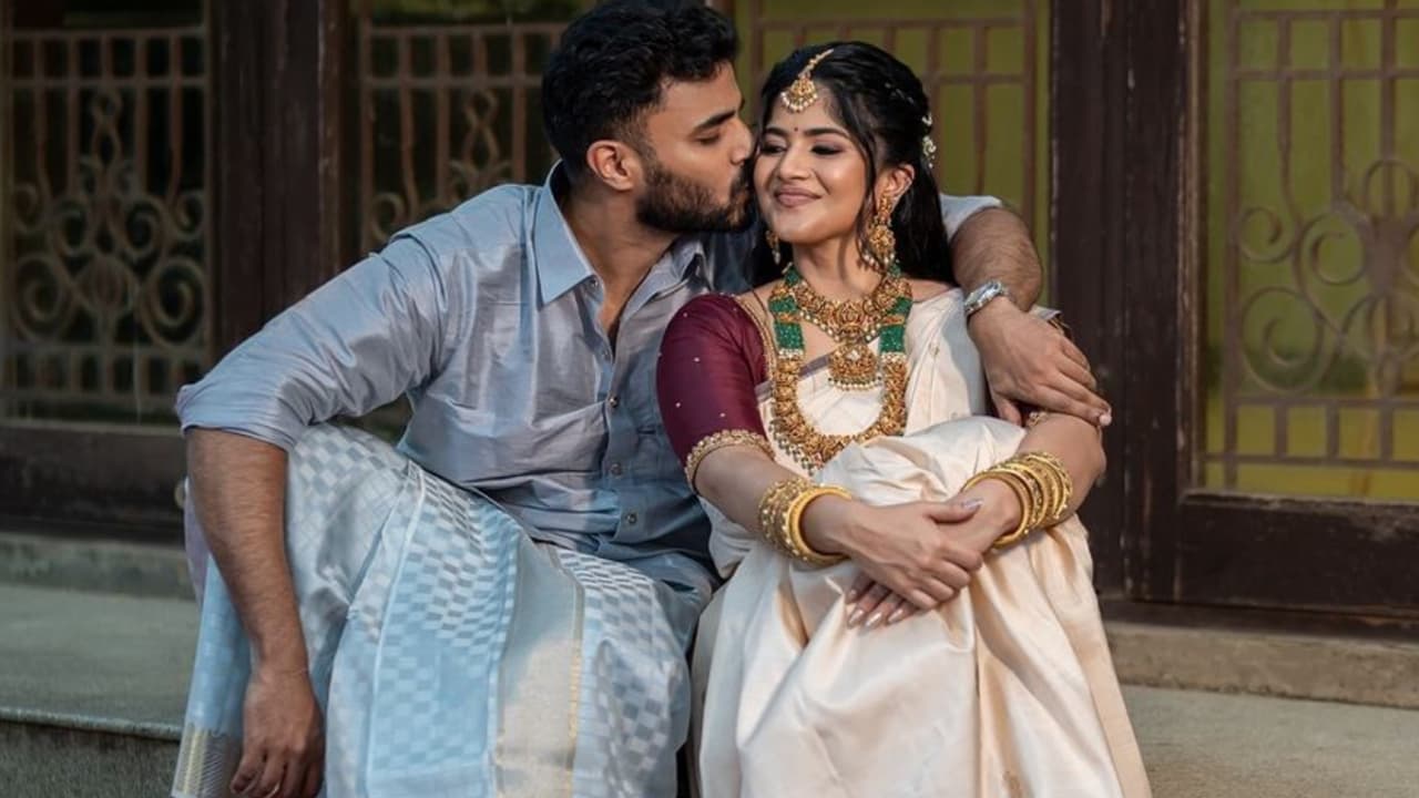 Megha Akash Engagement Megha Akash Engagement