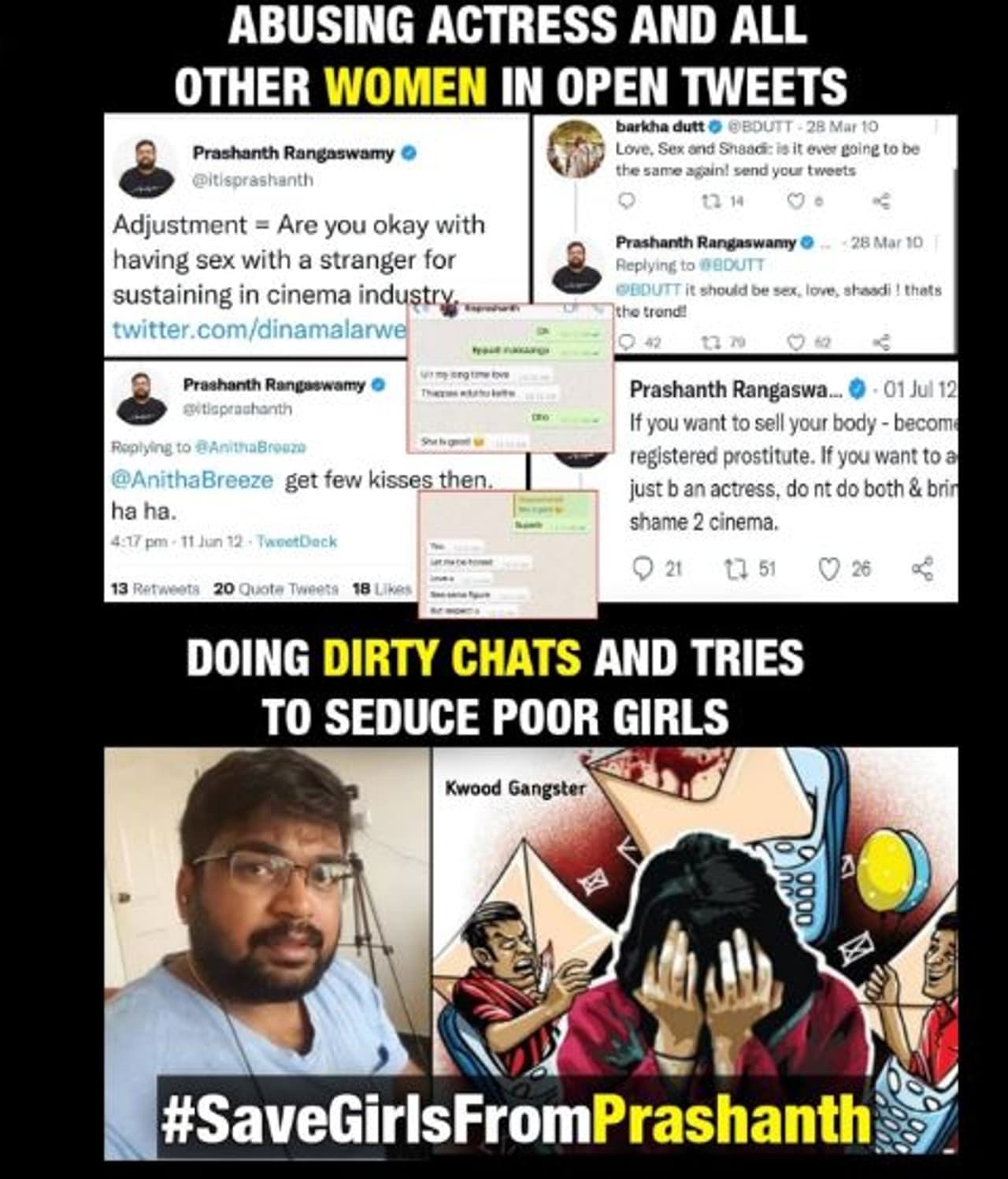 Prashanth Rangaswamy Controversy: