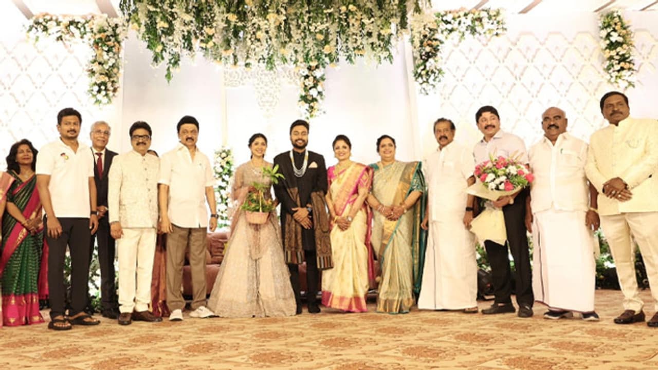 Chinni Jayanth's son's wedding ceremony Chinni Jayanth's son's wedding ceremony