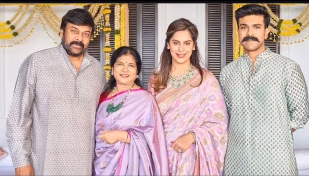 Ram Charan, chiranjeevi, Upasana, Game changer Ram Charan, chiranjeevi, Upasana, Game changer