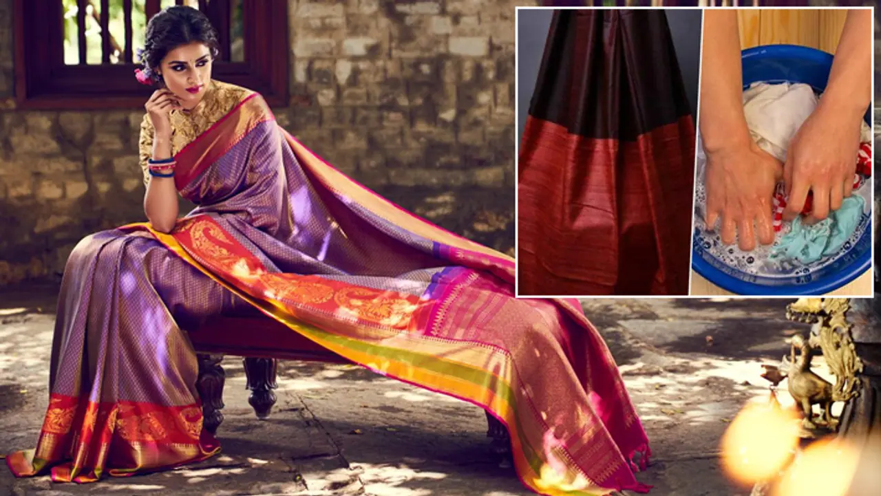 పట్టు చీరలపై మరకలు పడ్డాయా? పట్టు చీరలపై మరకలు పడ్డాయా?