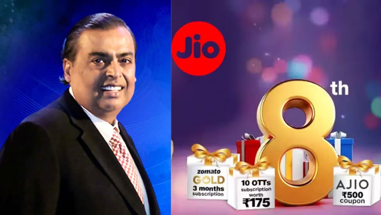 Jio 8th Anniversary Offer
