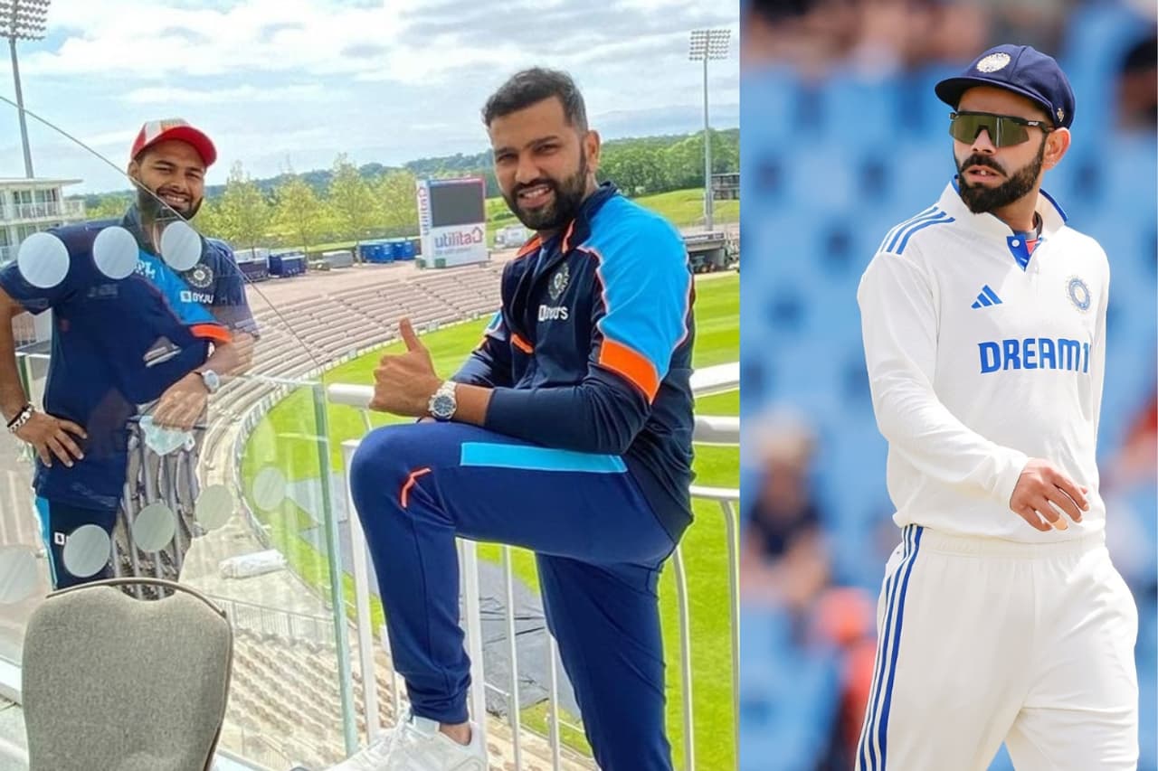 Rohit Sharma, Virat Kohli, Rishabh Pant Rohit Sharma, Virat Kohli, Rishabh Pant