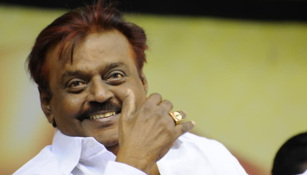 DMDK Leader Captain Vijayakanth