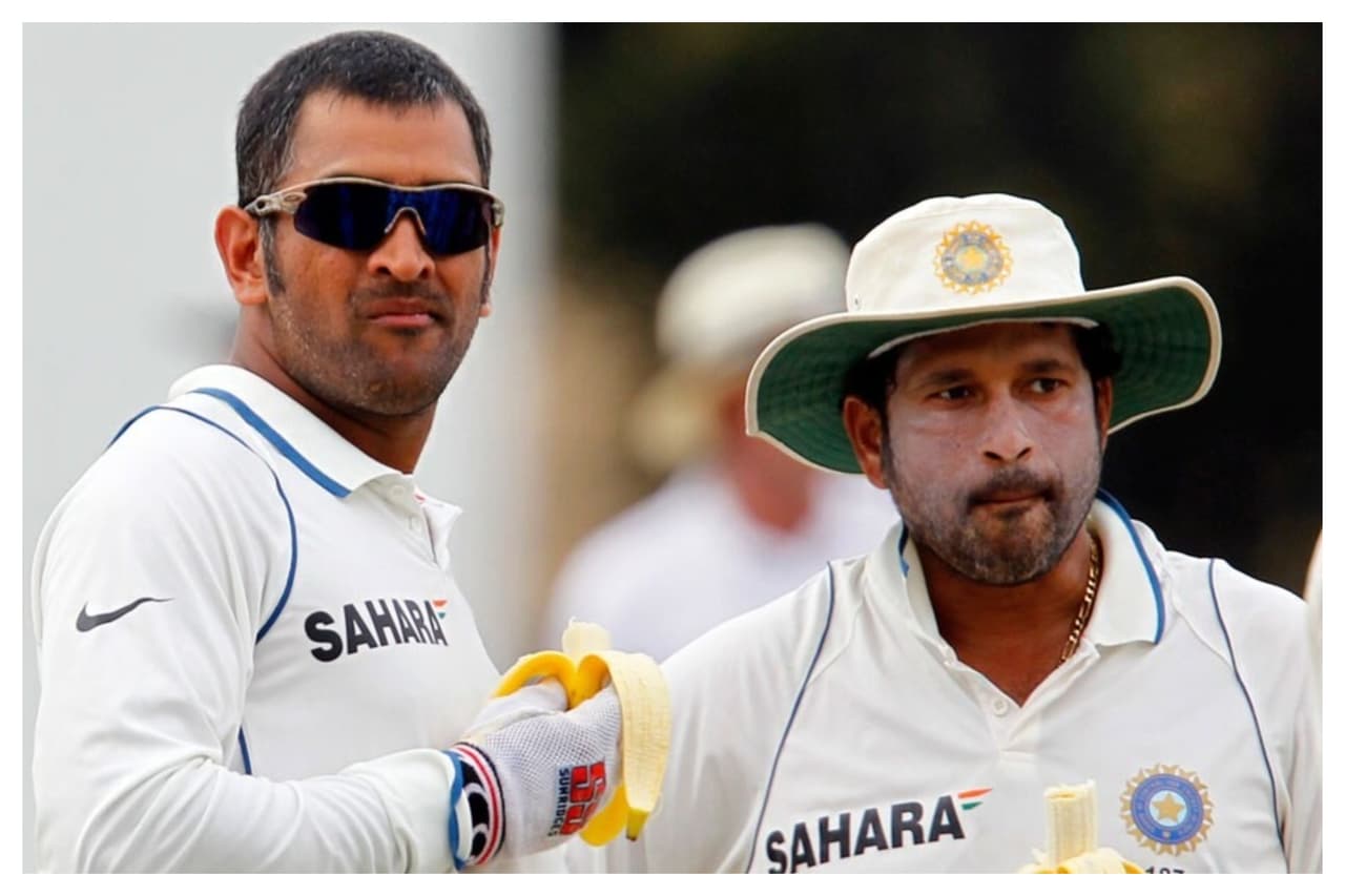 Dhoni and Sachin