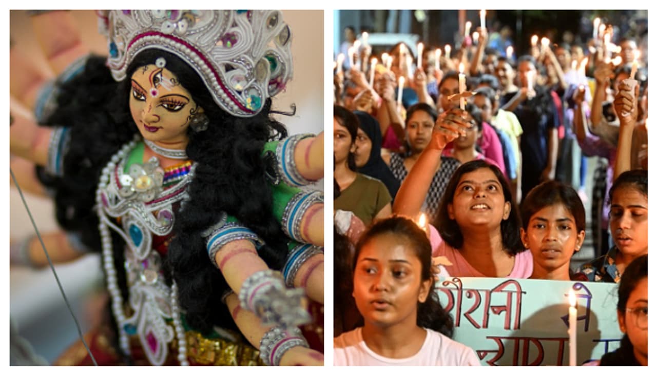 আরজি কর কাণ্ডের প্রতিবাদ