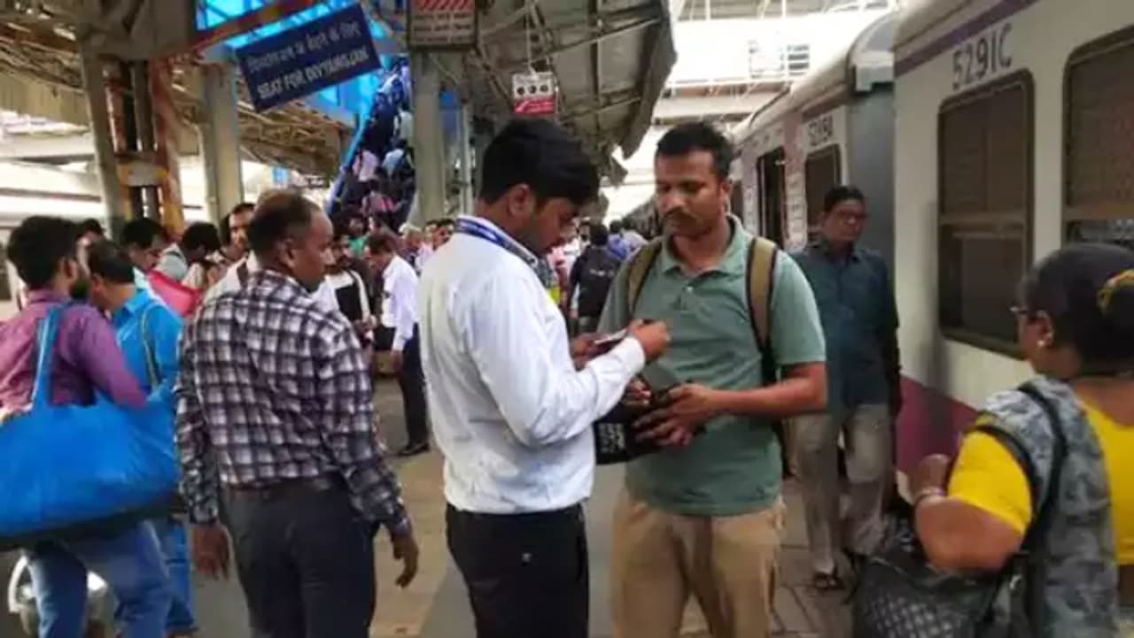 Without Ticket in Train