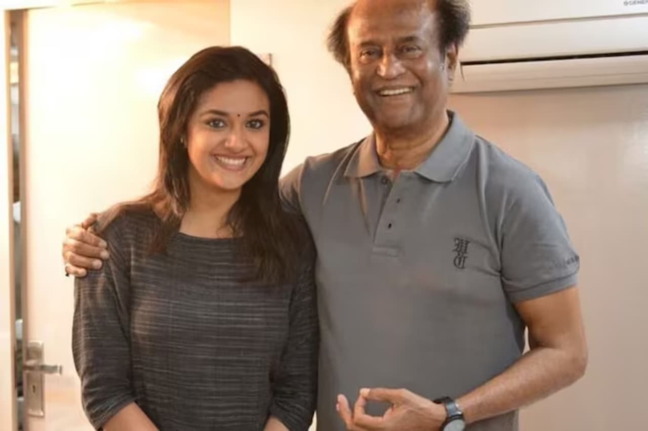 Keerthy Suresh, Rajinikanth
