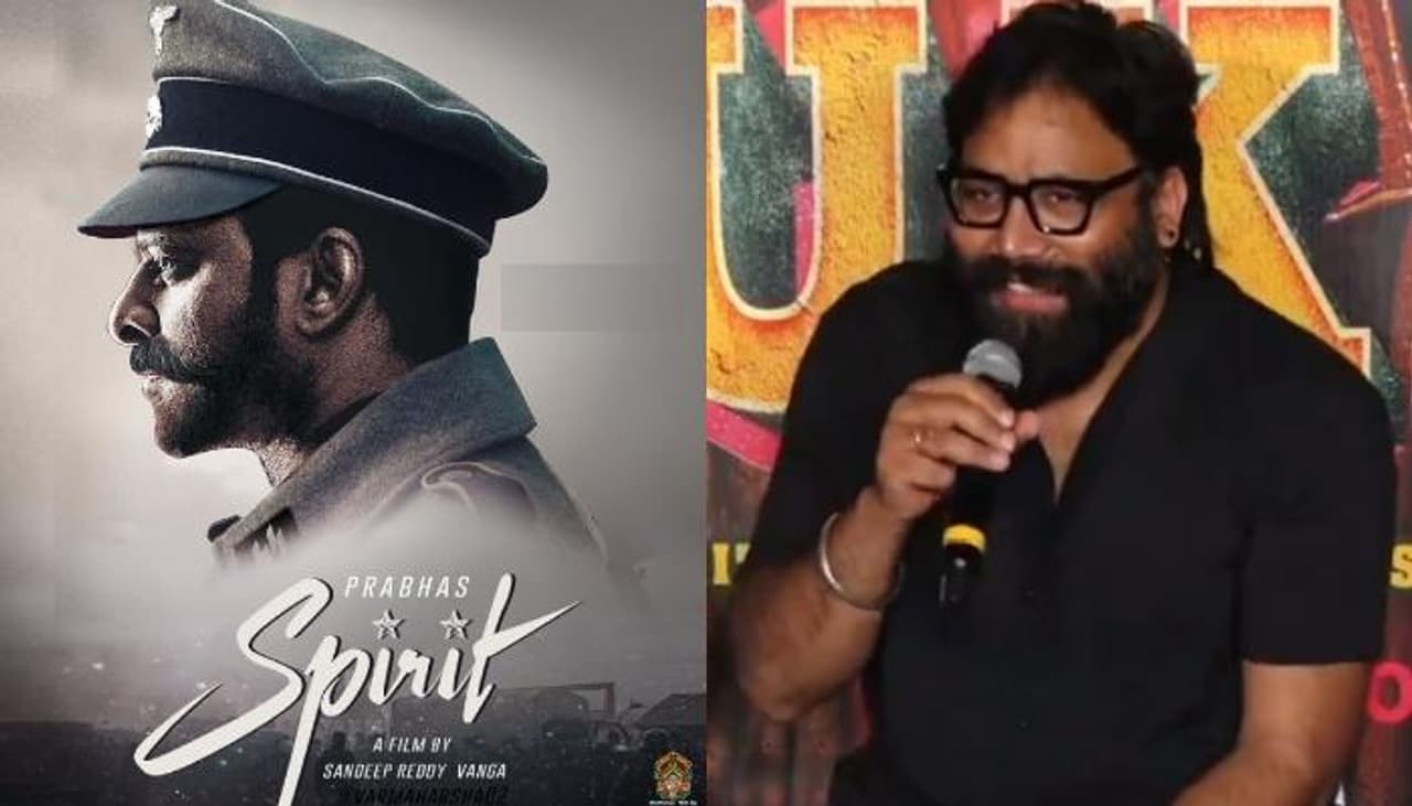 Prabhas and Sandeep Reddy Vanga Spirit Story Leak? in telugu Prabhas and Sandeep Reddy Vanga Spirit Story Leak? in telugu