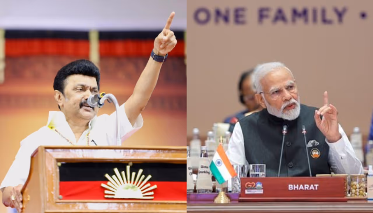 Stalin Slams Modi Over US Tariffs Impacting Tiruppur Stalin Slams Modi Over US Tariffs Impacting Tiruppur