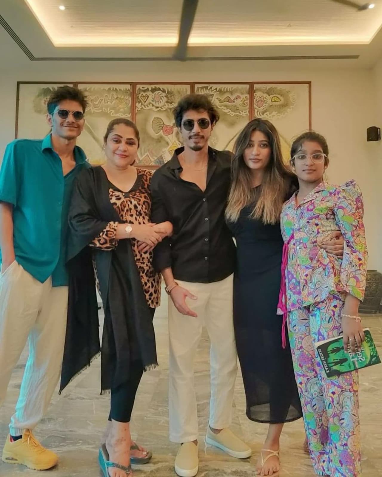 Shariq Hassan Family