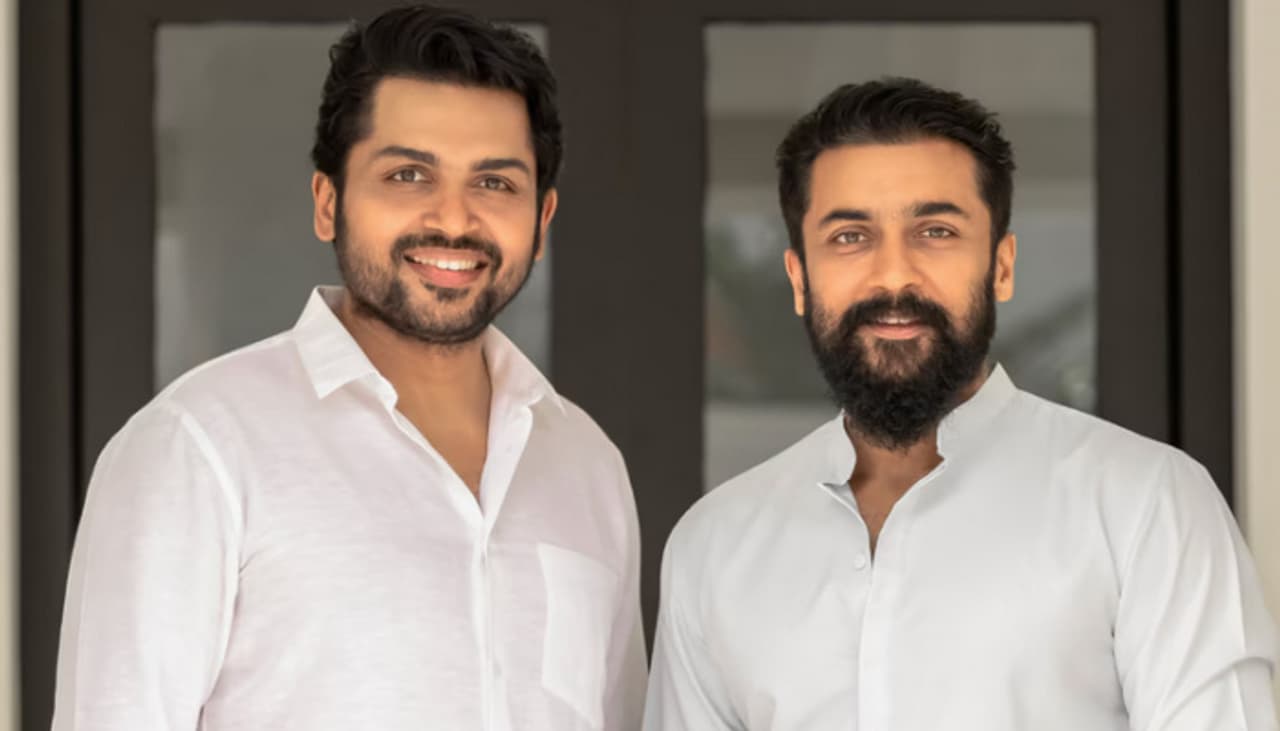 Actor Karthi and Suriya