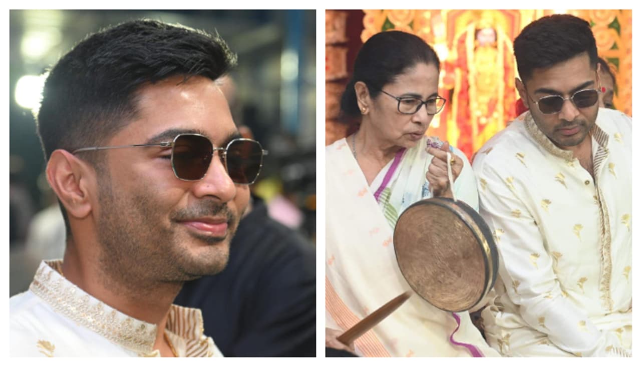 মমতার বাড়িতে অভিষেক