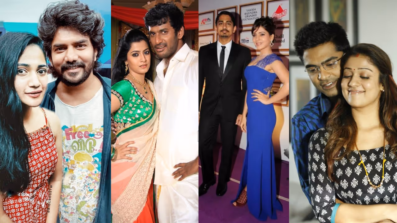 Love Failure Couples in Kollywood Love Failure Couples in Kollywood