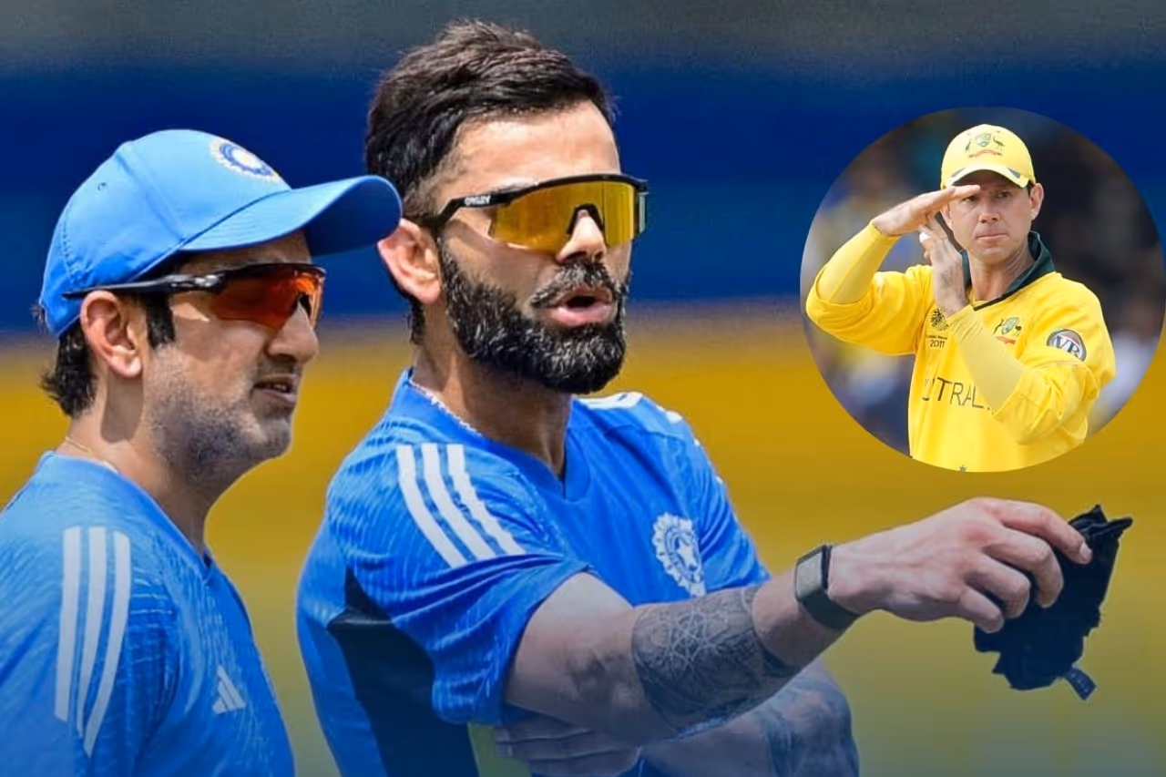 Virat Kohli, Gautam Gambhir, Ricky Ponting Virat Kohli, Gautam Gambhir, Ricky Ponting