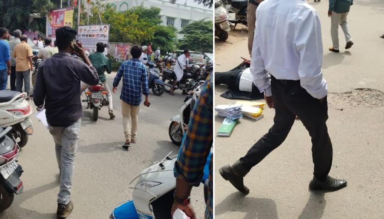 Shocking murder rocks Hosur court premises Shocking murder rocks Hosur court premises