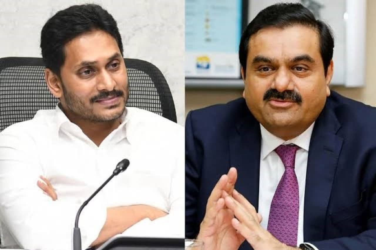 Jagan Mohan Reddy, gautam adani