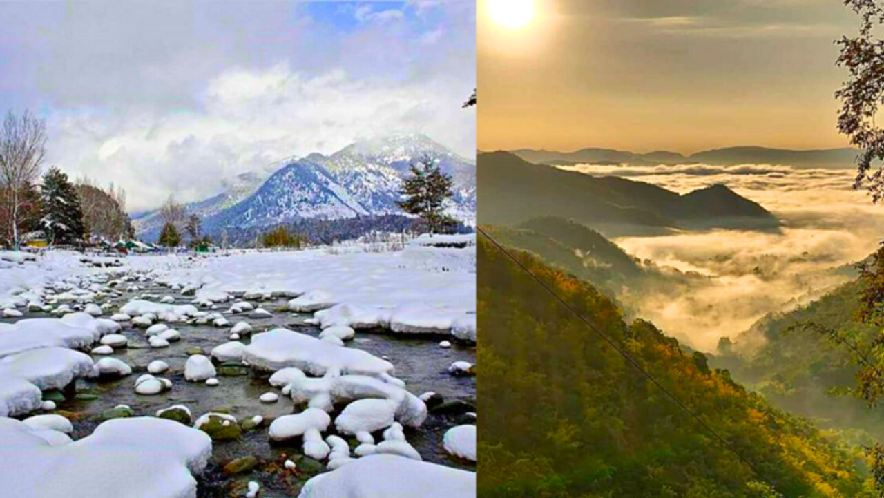 Snowfall in South India
