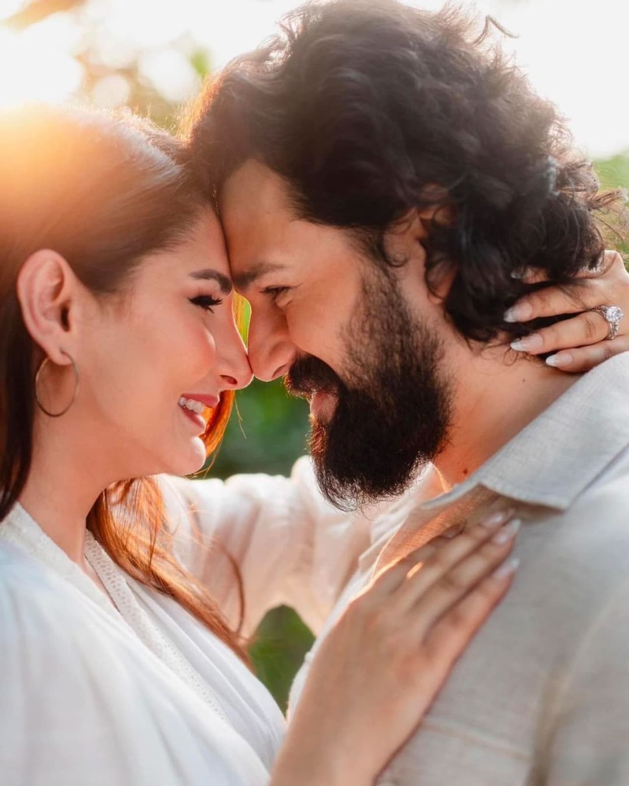 Akhil Akkineni and Zainab Ravdjee Akhil Akkineni and Zainab Ravdjee