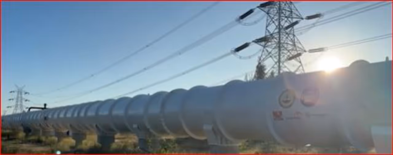 Hyperloop Train Track