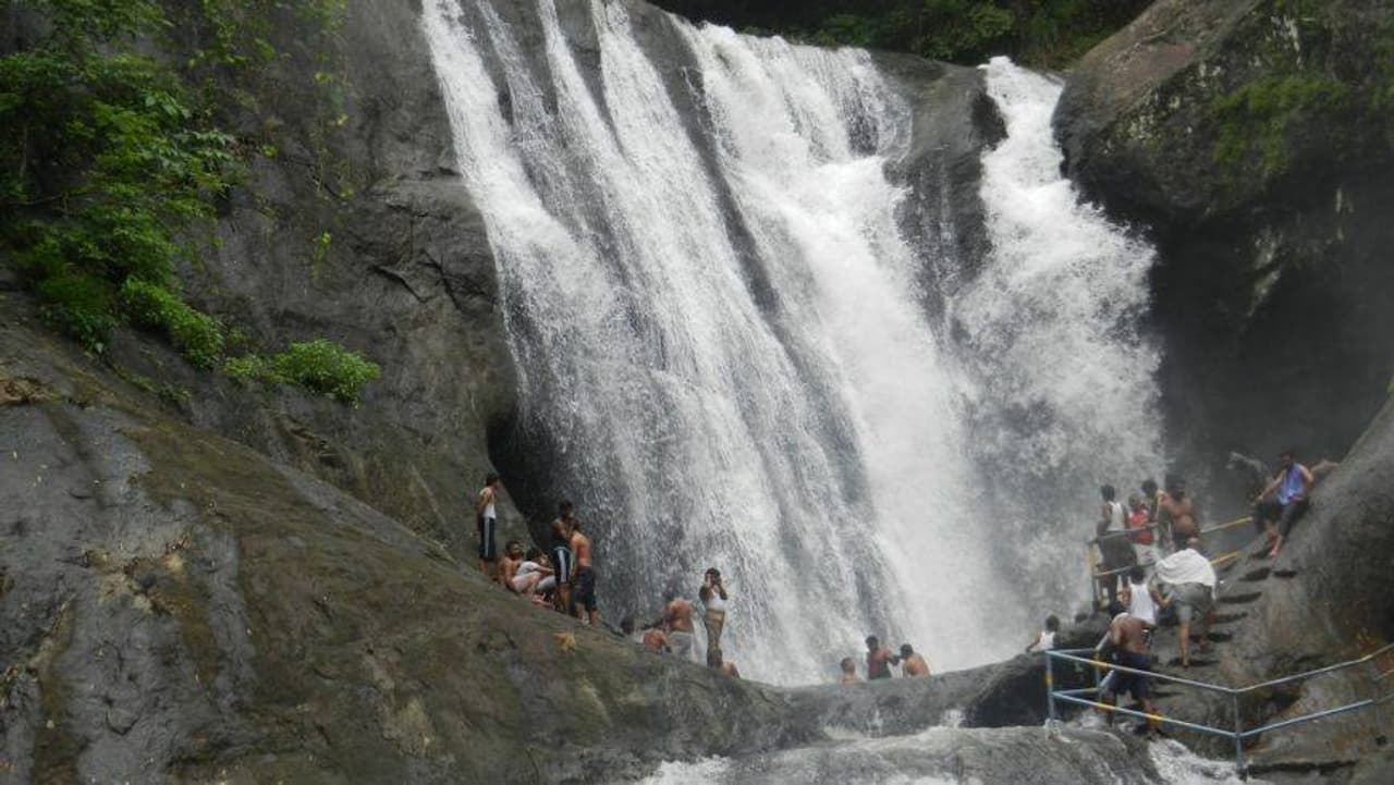 Waterfalls near tenkasi
