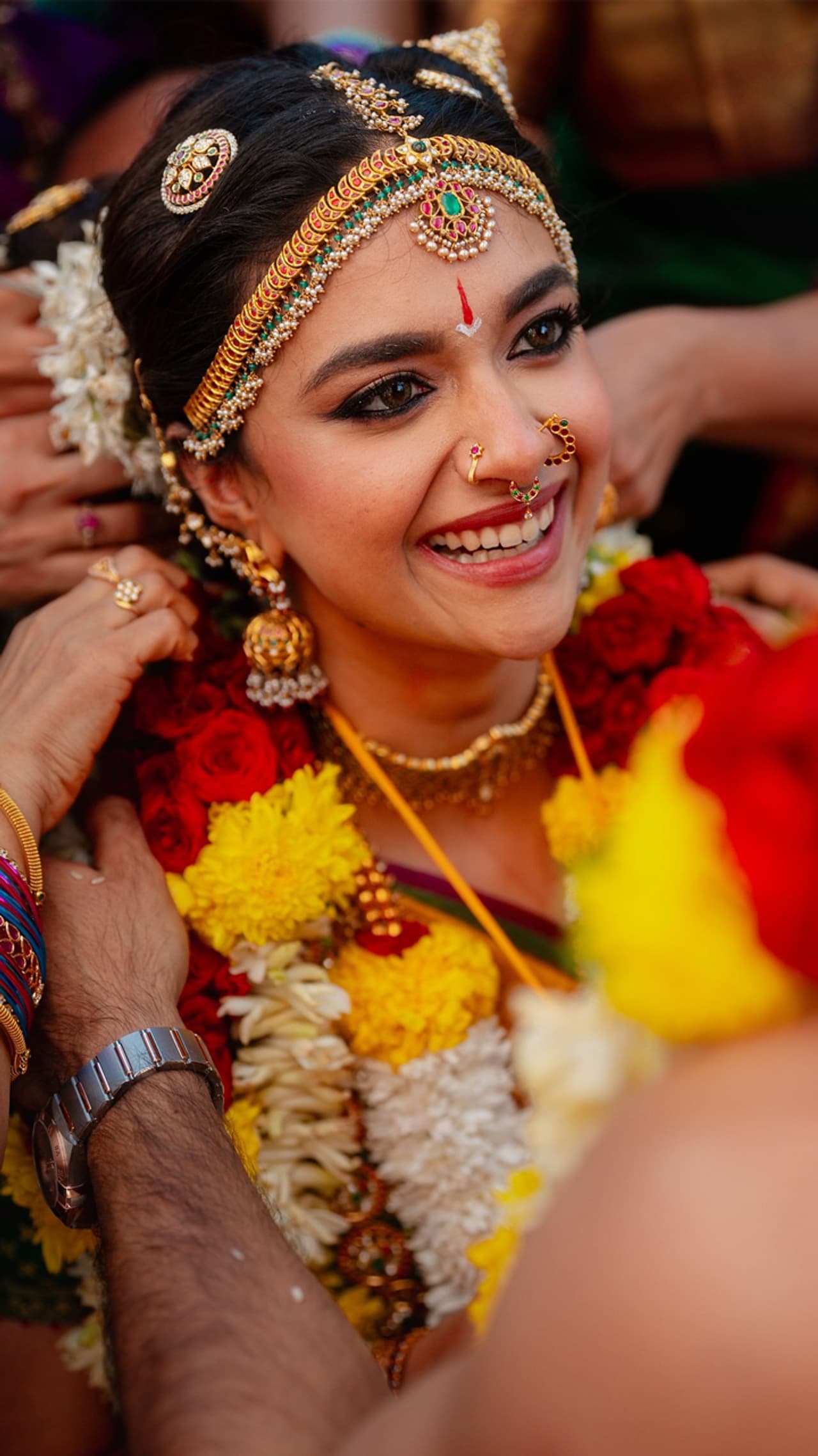 Keerthy suresh Wedding Saree
