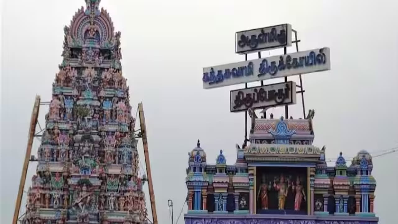 ತಿರುಪ್ಪೋರೂರು ದೇವಸ್ಥಾನ ತಿರುಪ್ಪೋರೂರು ದೇವಸ್ಥಾನ