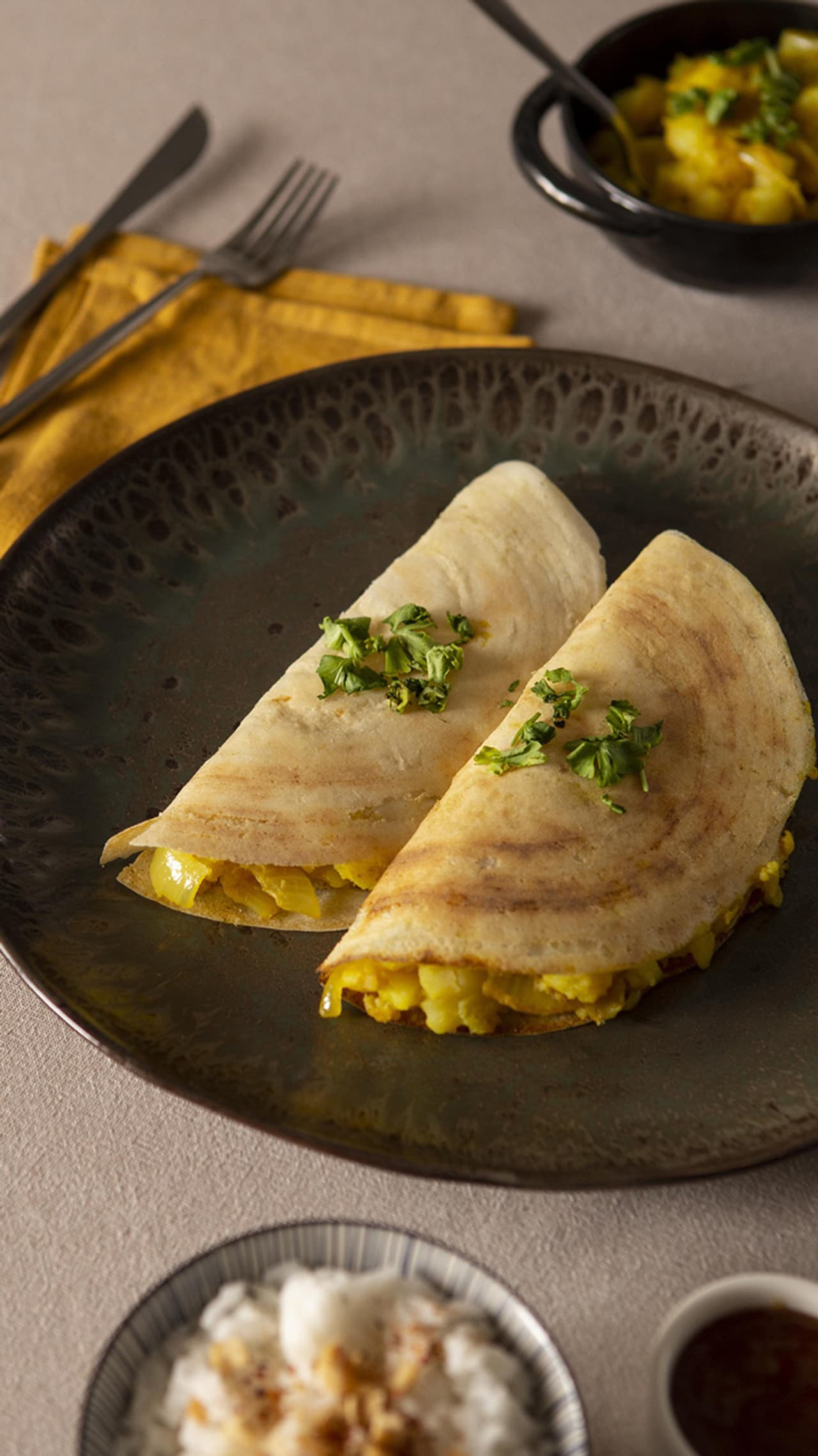 ಗರಿಗರಿಯಾದ ದೋಸೆ