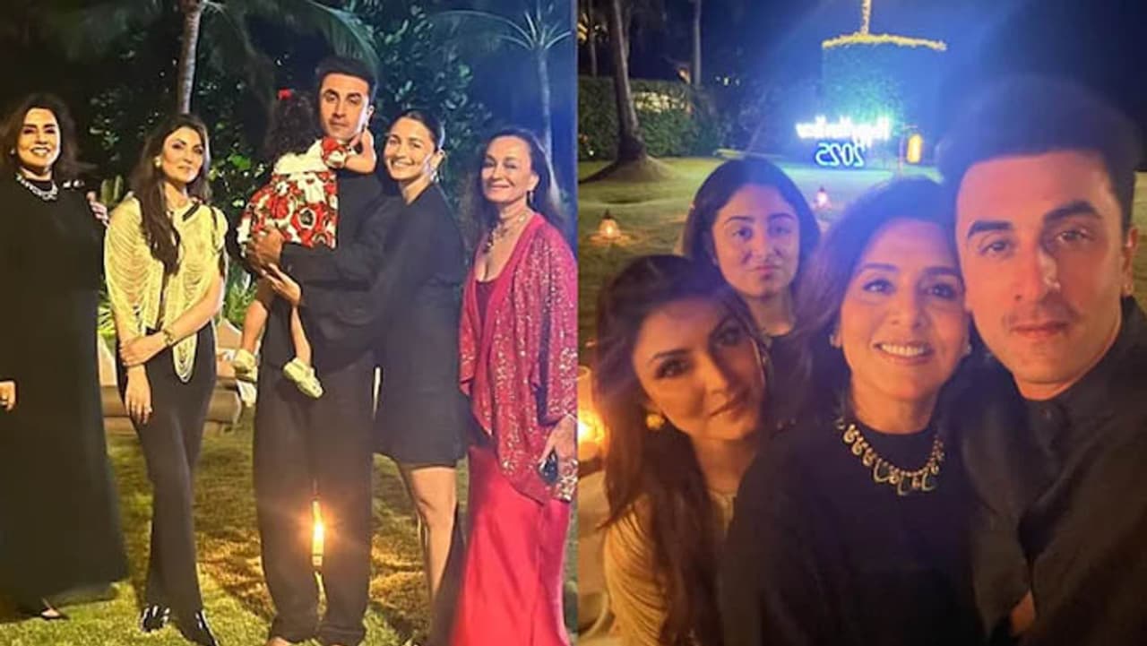 నూతన సంవత్సర వేడుకల్లో సెలబ్రిటీలు నూతన సంవత్సర వేడుకల్లో సెలబ్రిటీలు