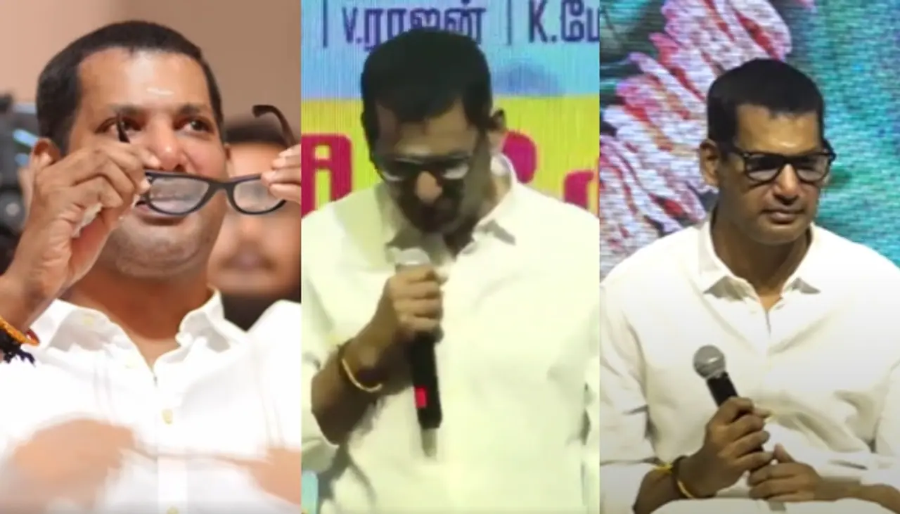 மயங்கி விழுந்த விஷாலுக்கு மருத்துவமனையில் சிகிச்சை