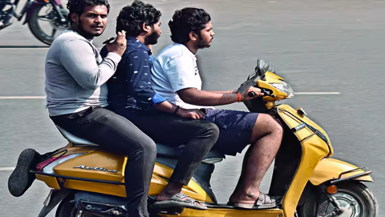 Triple Riding Challan Amount Triple Riding Challan Amount