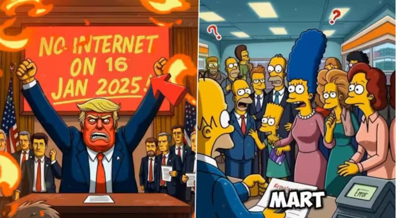 The Simpsons cartoon video