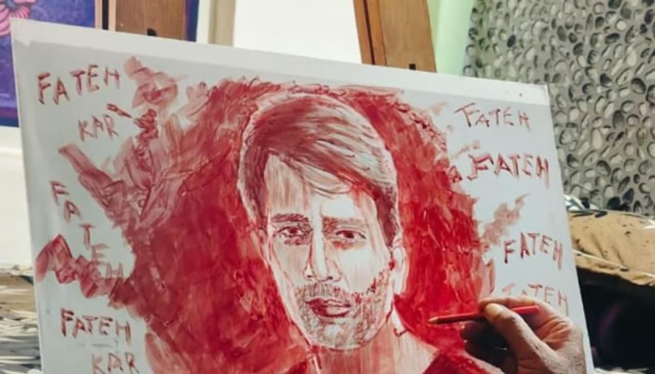 Blood Portrait , Sonu Sood, Fateh
