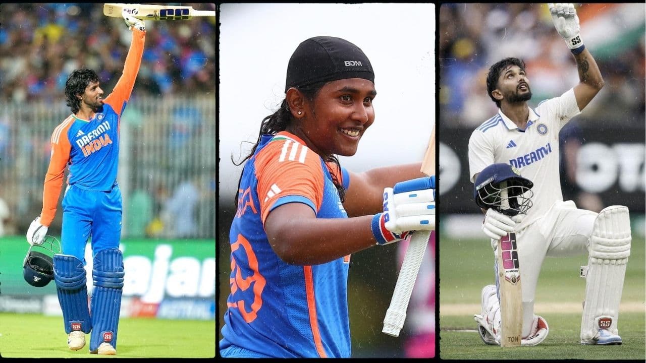 Tilak Varma, Nitish Kumar Reddy, Gongadi Trisha Tilak Varma, Nitish Kumar Reddy, Gongadi Trisha