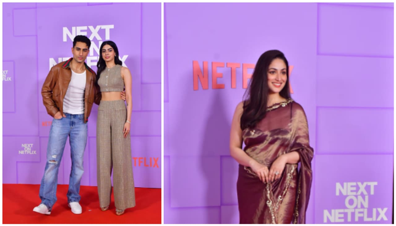 Ibrahim Ali Khan at the Jewel Thief teaser launch. Ibrahim Ali Khan at the Jewel Thief teaser launch.