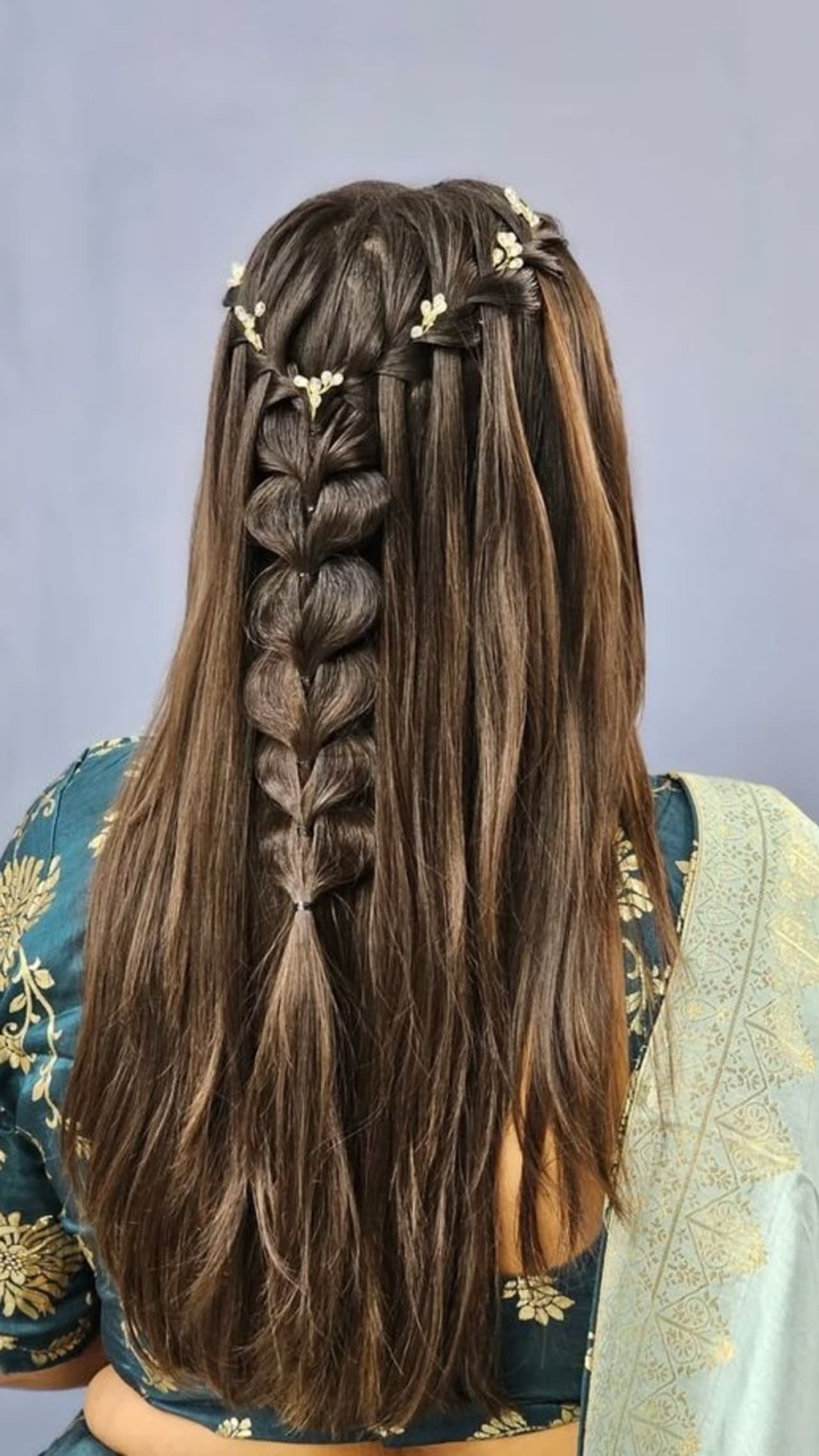 Heart Shaped Bubble Braid Heart Shaped Bubble Braid