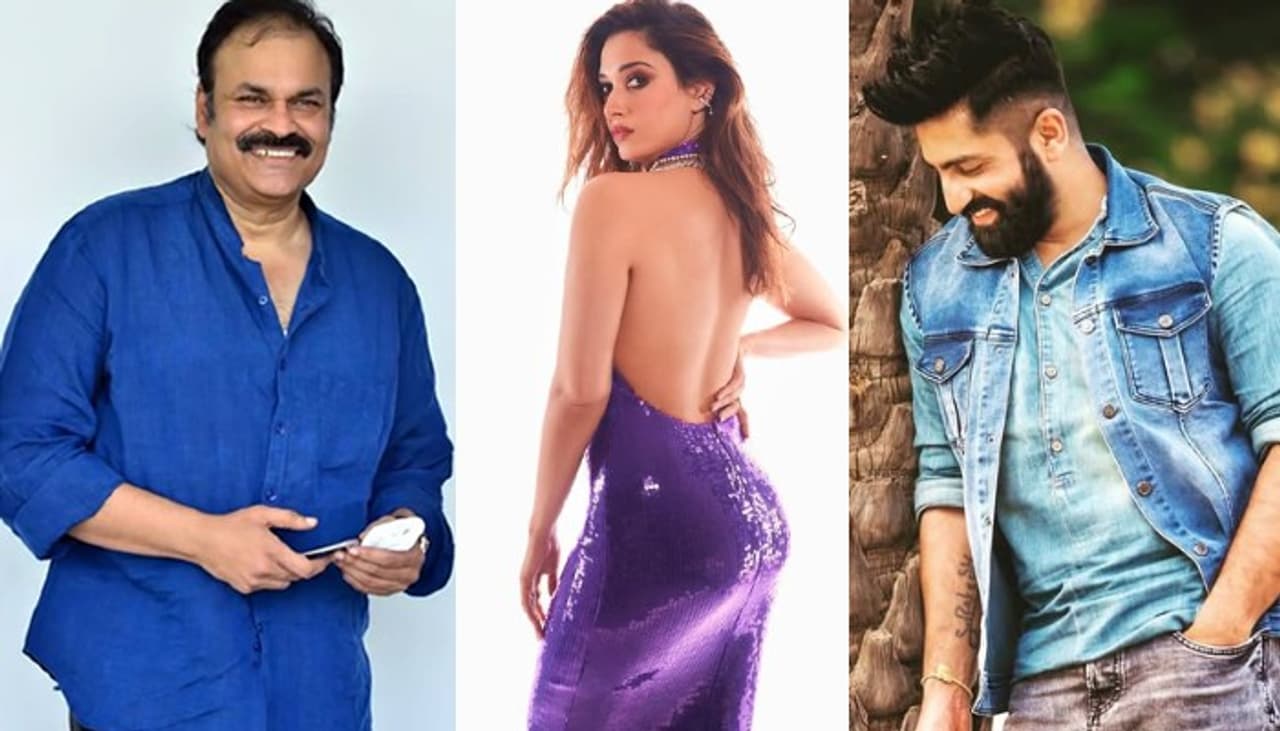 Tamannaah, Nagababu, Sekhar Master Tamannaah, Nagababu, Sekhar Master