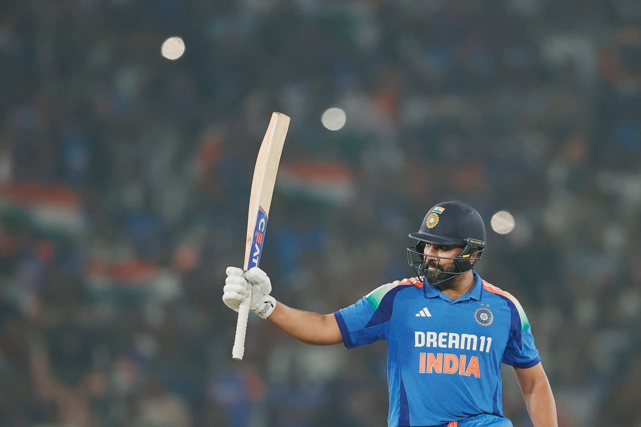 rohit sharma's bat roared in cuttack, hit the 32nd century of his odi career ind vs eng in telugu rma