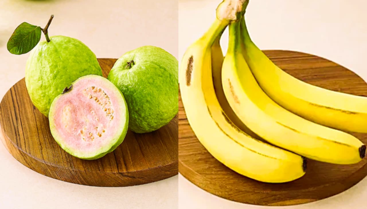 வாழைப்பழம் vs கொய்யா: எடை இழப்புக்கு இவை இரண்டில் எது பெஸ்ட்?! வாழைப்பழம் vs கொய்யா: எடை இழப்புக்கு இவை இரண்டில் எது பெஸ்ட்?!