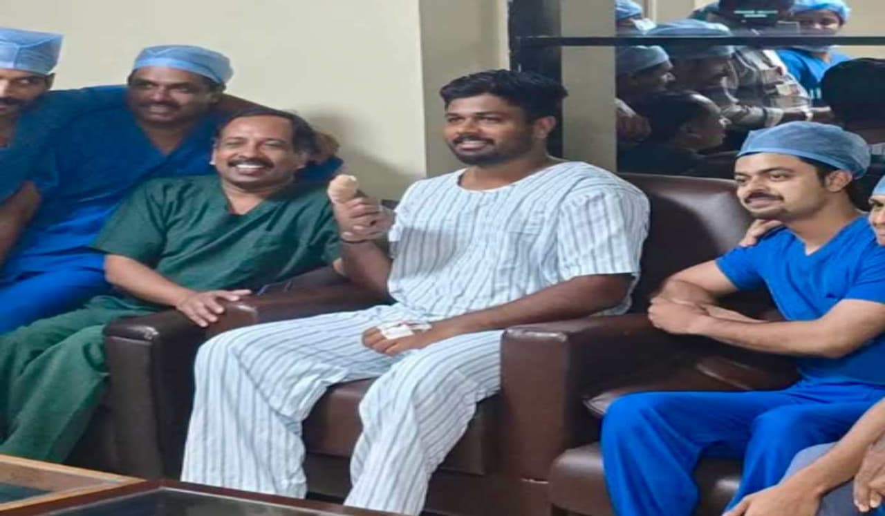 சஞ்சு சாம்சனுக்கு அறுவை சிகிச்சை! ஐபிஎல் விளையாடுவாரா? வெளியான முக்கிய தகவல்! சஞ்சு சாம்சனுக்கு அறுவை சிகிச்சை! ஐபிஎல் விளையாடுவாரா? வெளியான முக்கிய தகவல்!